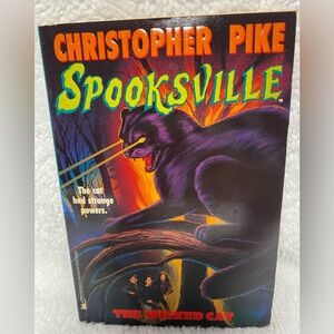 First Print Christopher Pike Spooksville No. 10 The Wicked Cat